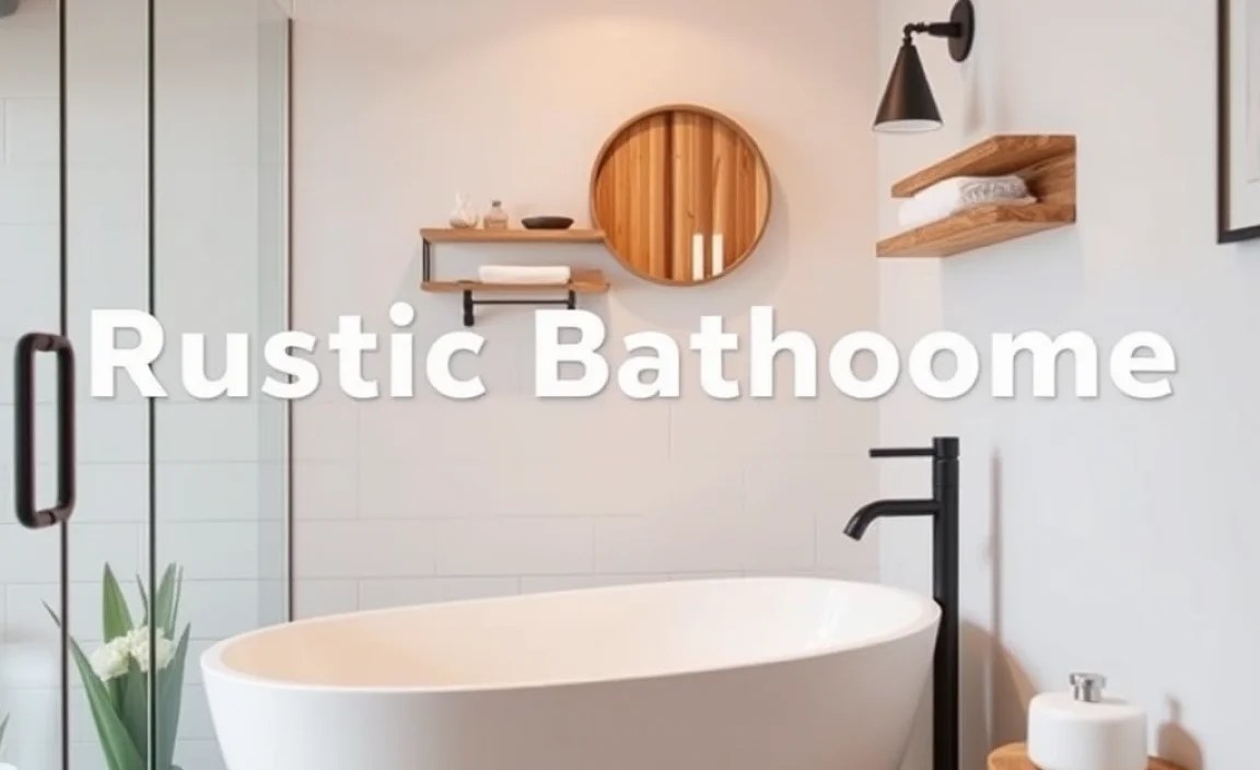 Creating Your Rustic Bathroom Design Plan