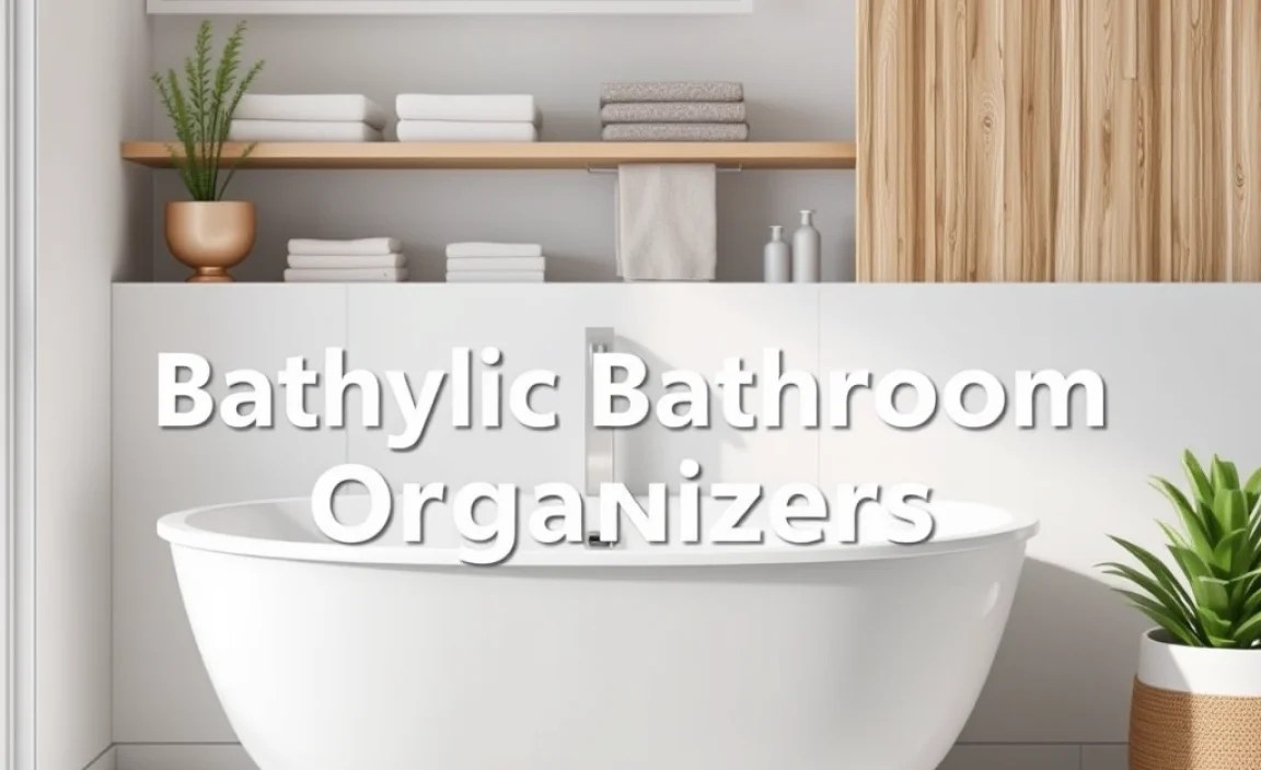 Creative Uses for Acrylic Bathroom Organizers