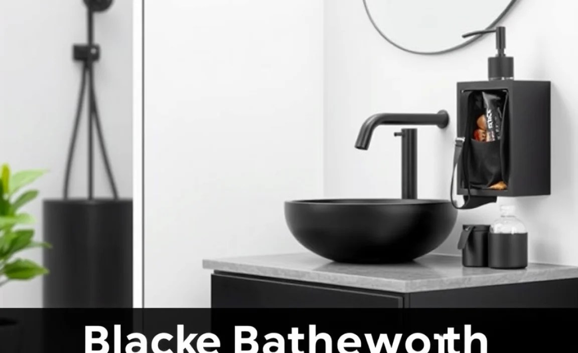 Creative Ways to Use Black Matte Accessories for Storage