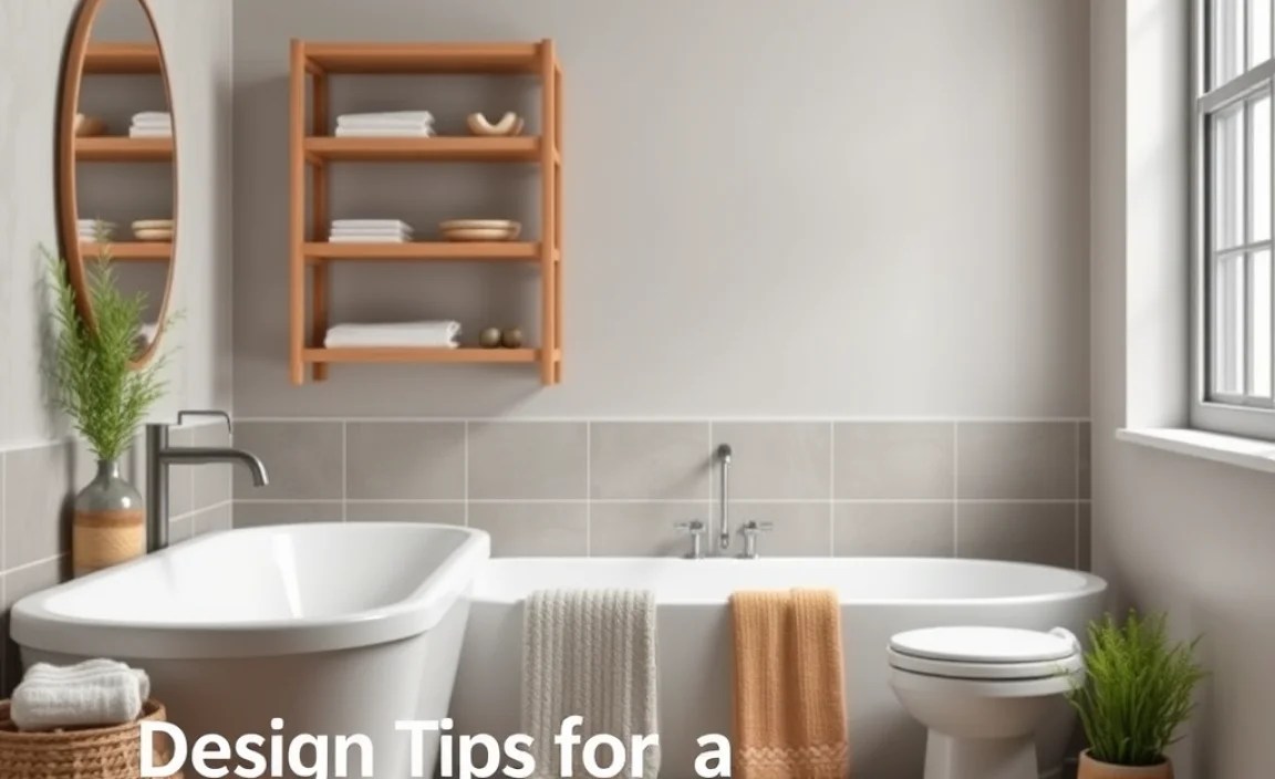 Design Tips for a Cohesive Rustic Bathroom