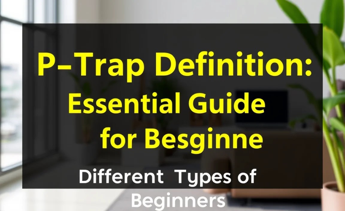 Different Types of P-Traps
