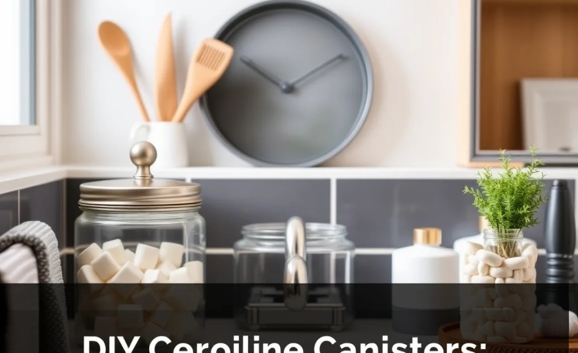 DIY Decorative Canisters: A Creative Touch