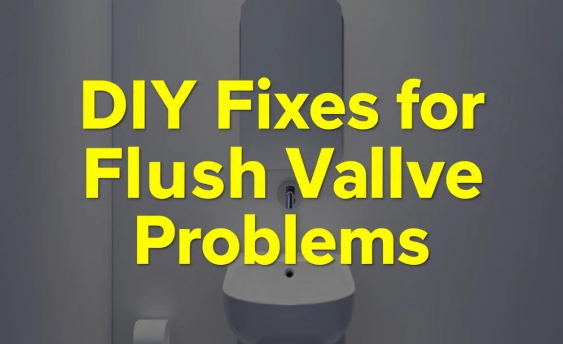 DIY Fixes for Common Flush Valve Problems