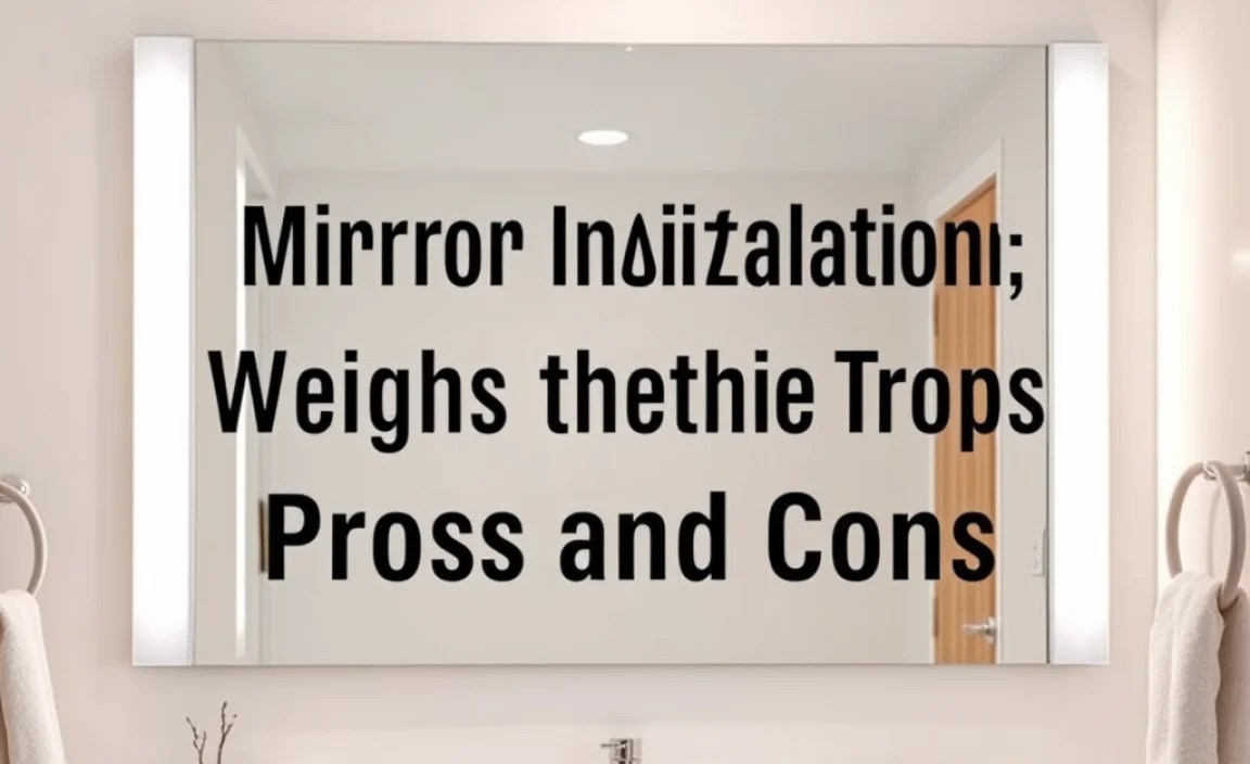 DIY Mirror Installation Tips