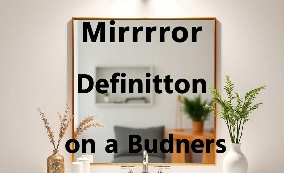 DIY Mirror Projects on a Budget