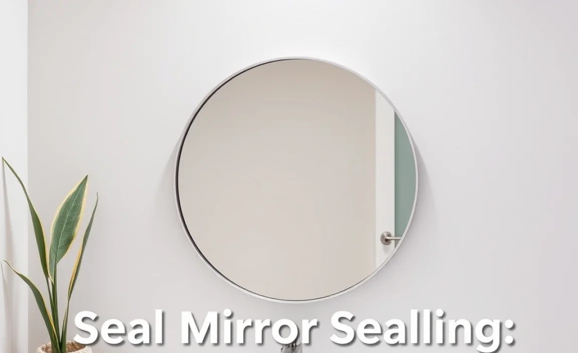 DIY Mirror Sealing: Step-by-Step Guide