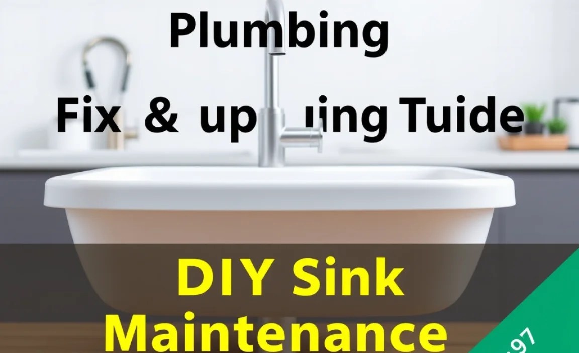 DIY Sink Maintenance Tips