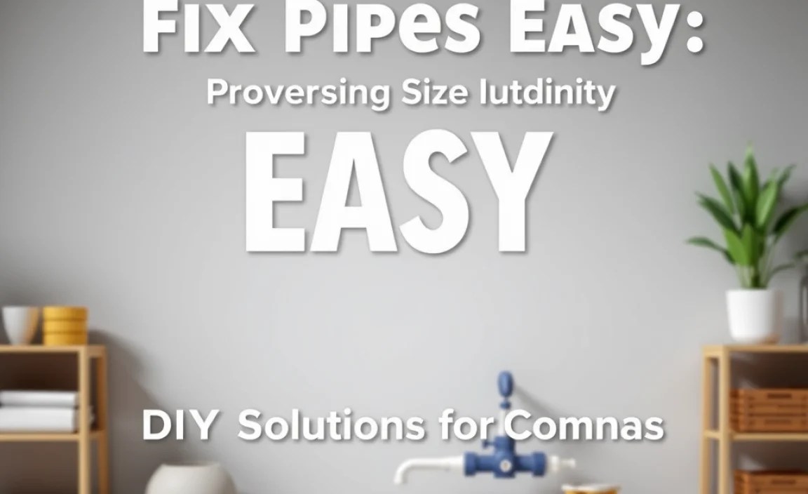 DIY Solutions for Common Leaks