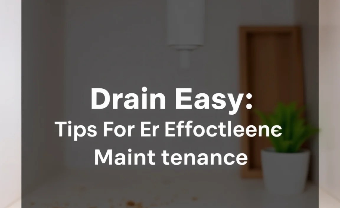 DIY Techniques for Cleaning Drains