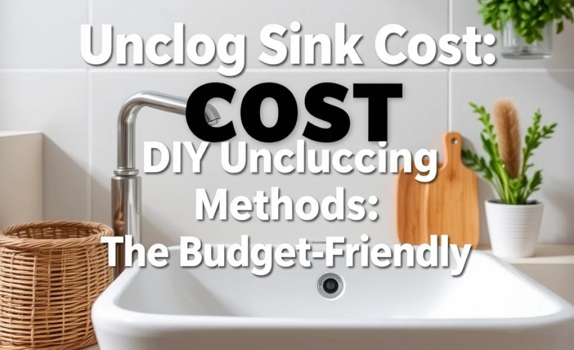 DIY Unclogging Methods: The Budget-Friendly Approach