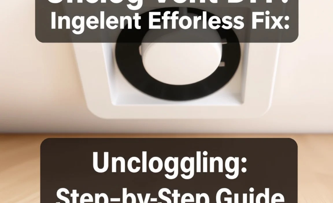 DIY Vent Unclogging: Step-by-Step Guide