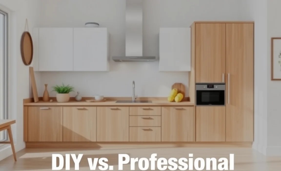 DIY vs. Professional Cabinet Removal