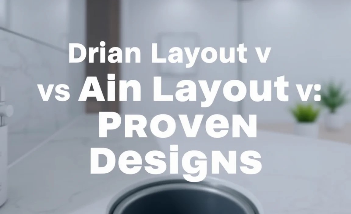 Drain Layout vs Alternative: Proven Designs