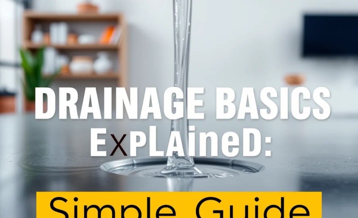 Drainage Basics Explained: Simple Guide for Beginners