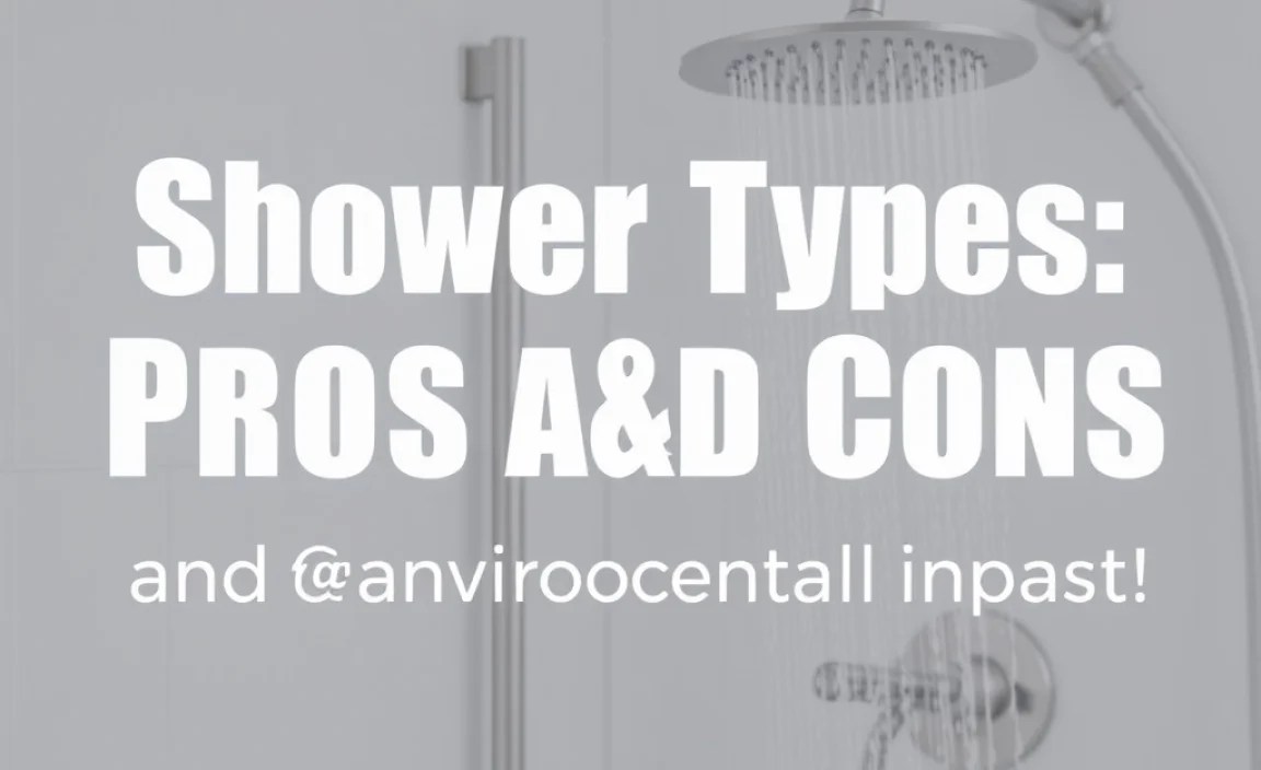 Efficient Showers and Environmental Impact
