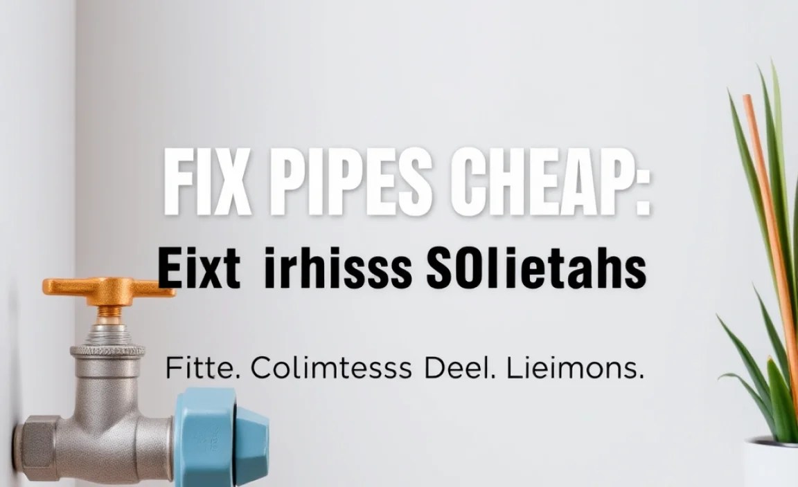 Effortless Solutions: Fixing Common Pipe Leaks