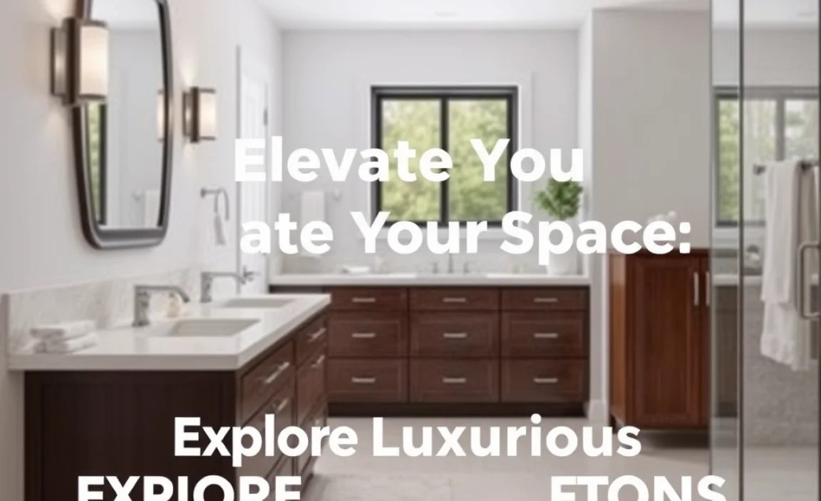 Elevate Your Space: Explore Luxurious Vanity Designs