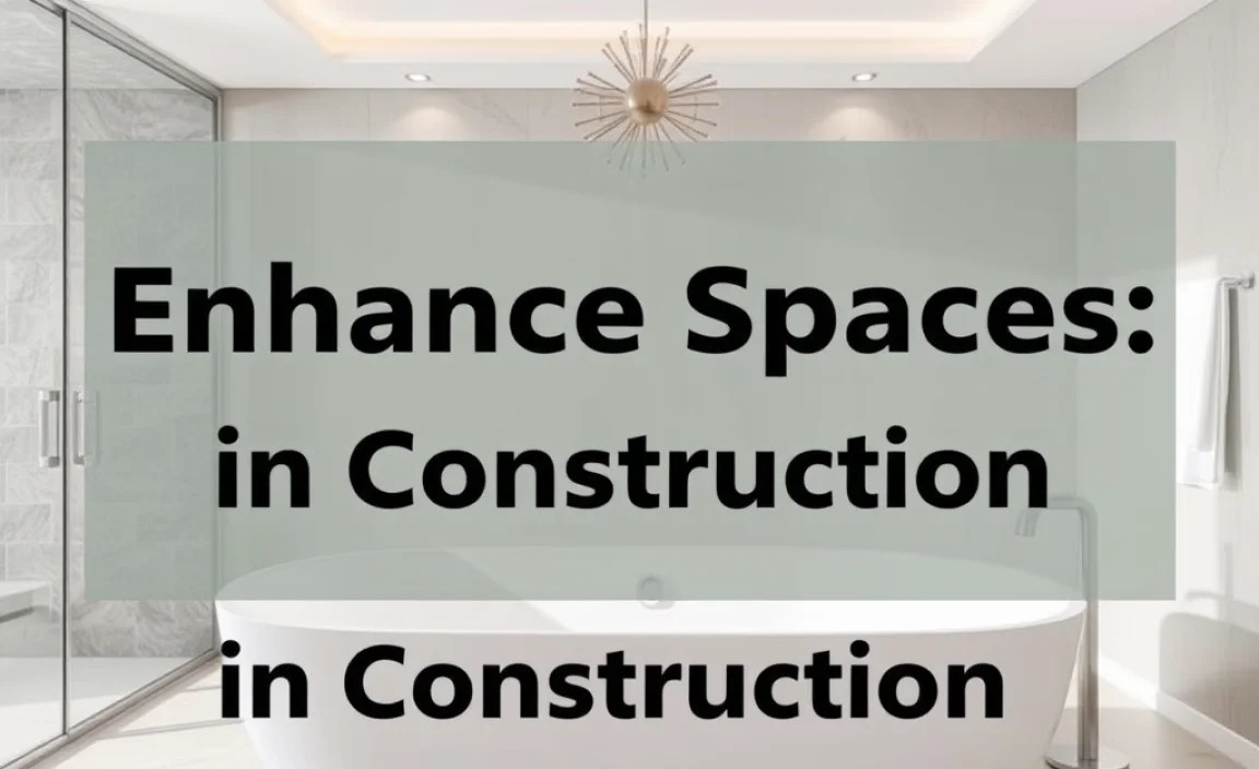 Enhance Spaces: Bathtub Structure in Construction