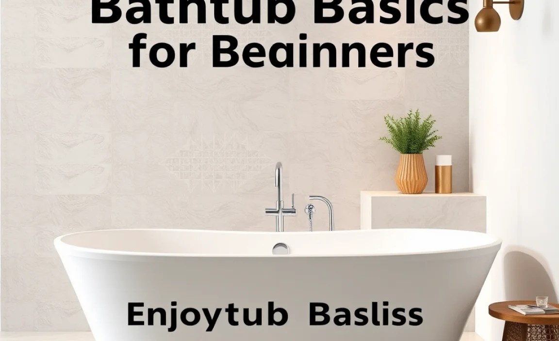 Enjoying Your Bathtub Experience