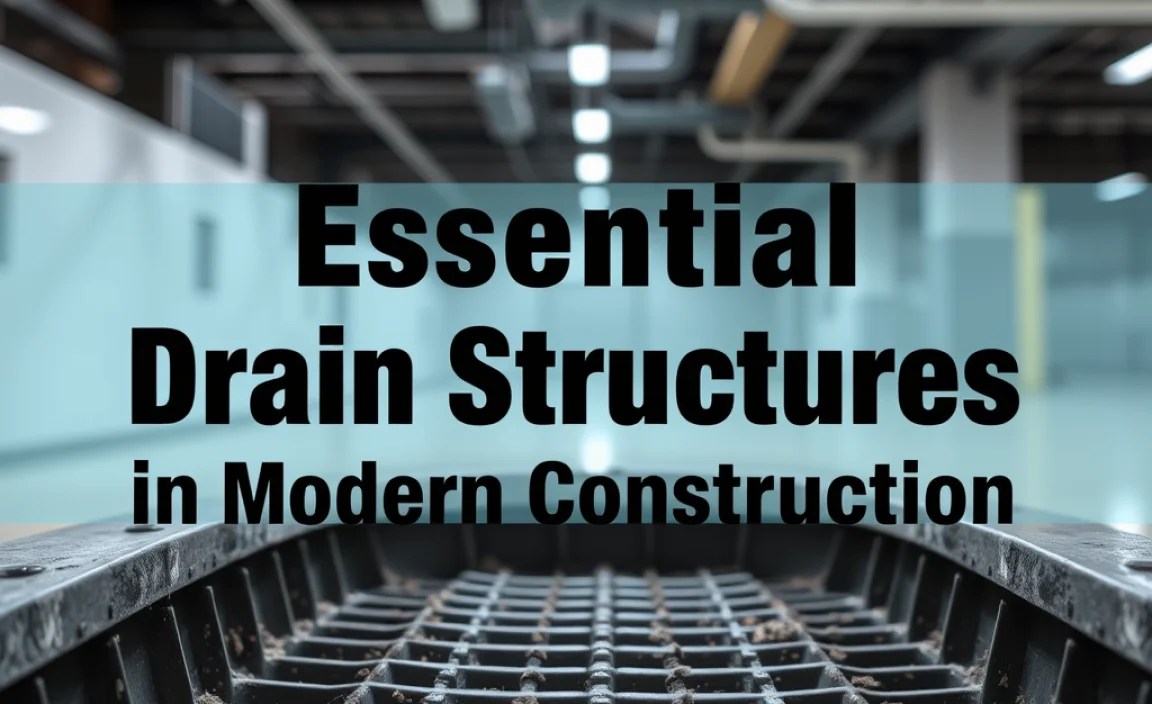 Essential Drain Structures in Modern Construction
