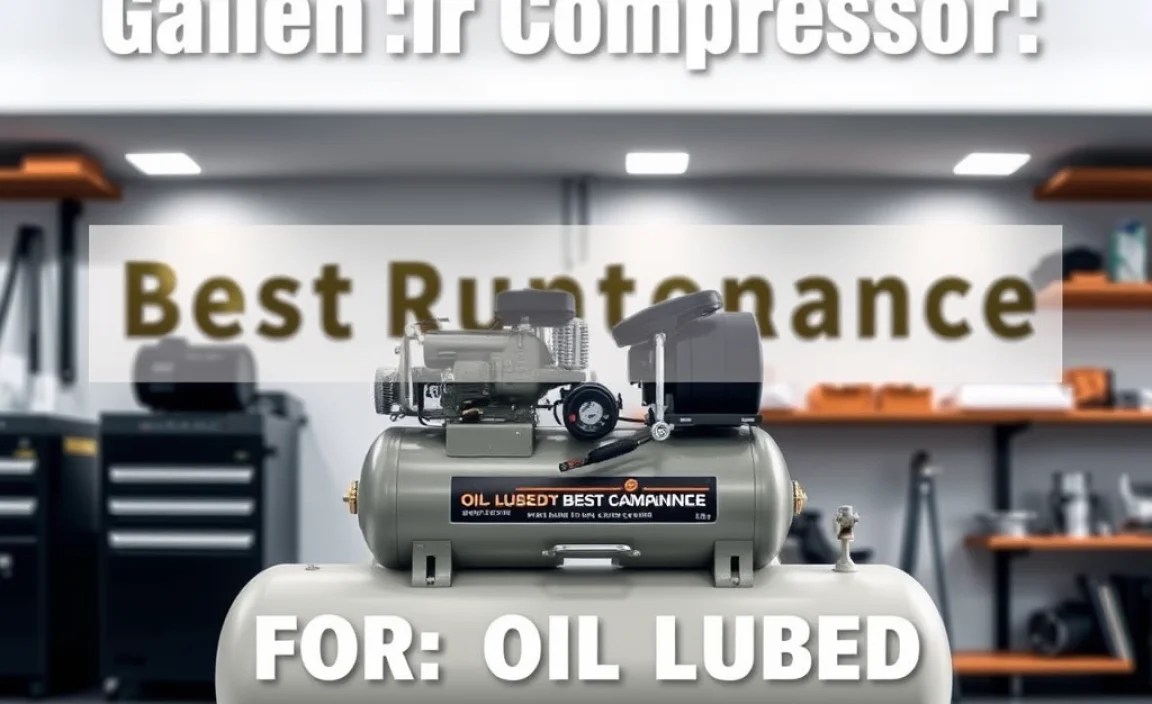 Essential Maintenance for Your Oil-Lubed Compressor