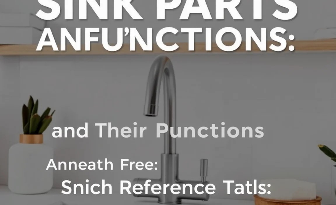 Essential Sink Parts and Their Functions: A Quick Reference Table