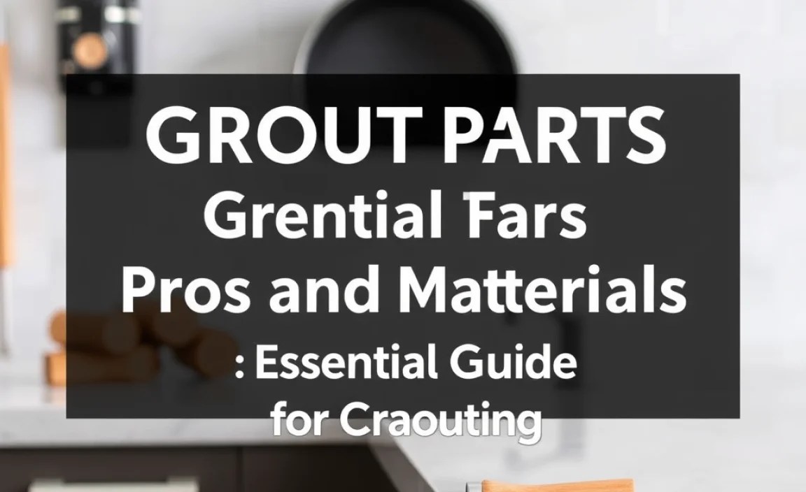Essential Tools and Materials for Grouting