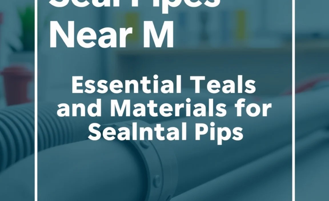 Essential Tools and Materials for Sealing Pipes