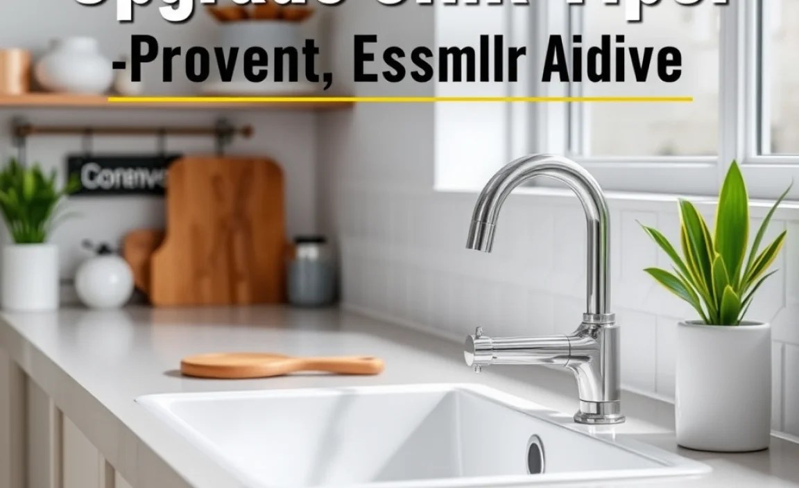 Essential Tools and Materials for Your Sink Upgrade