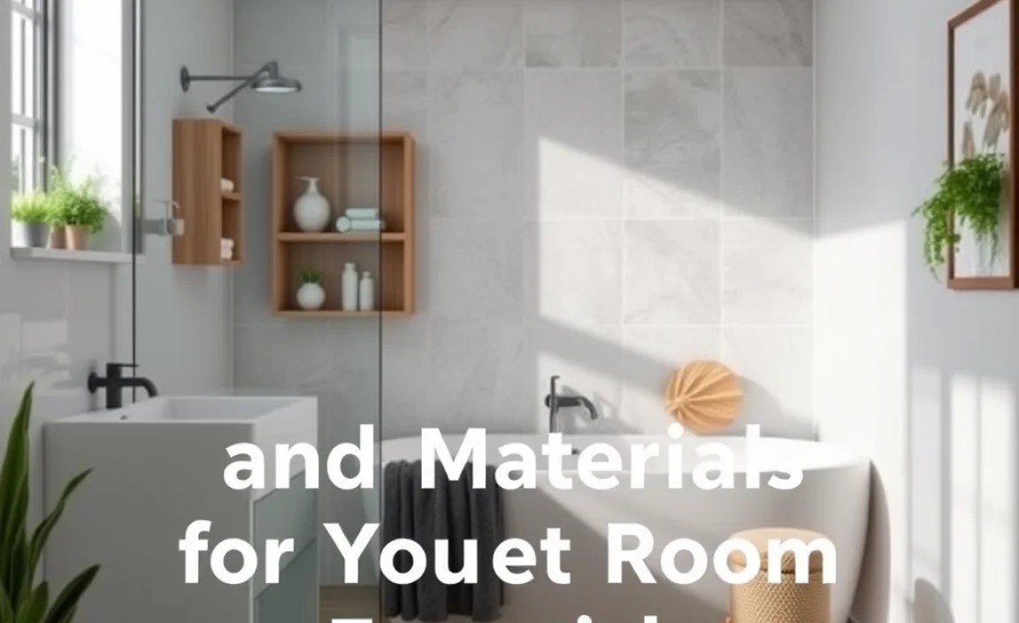 Essential Tools and Materials for Your Wet Room Project
