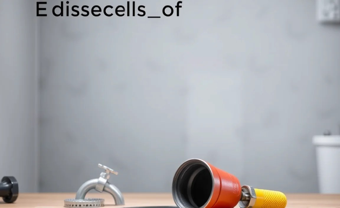Essential Tools for Basic Drain Maintenance