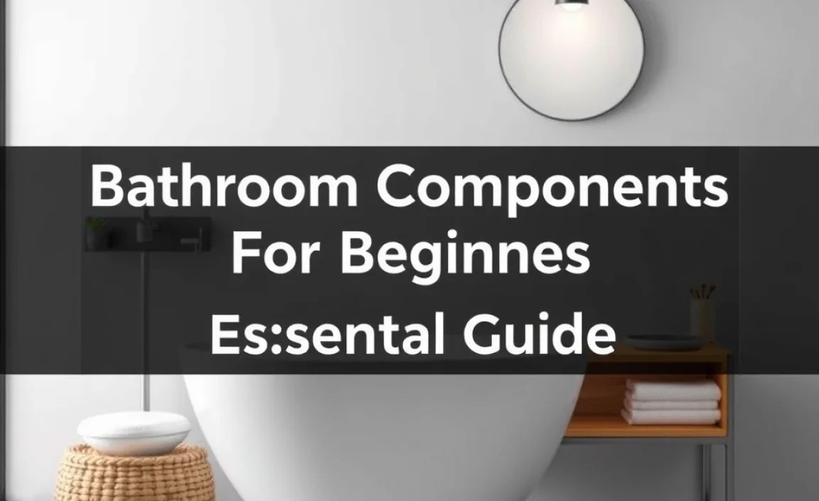 Essential Tools for Beginner Bathroom Maintenance
