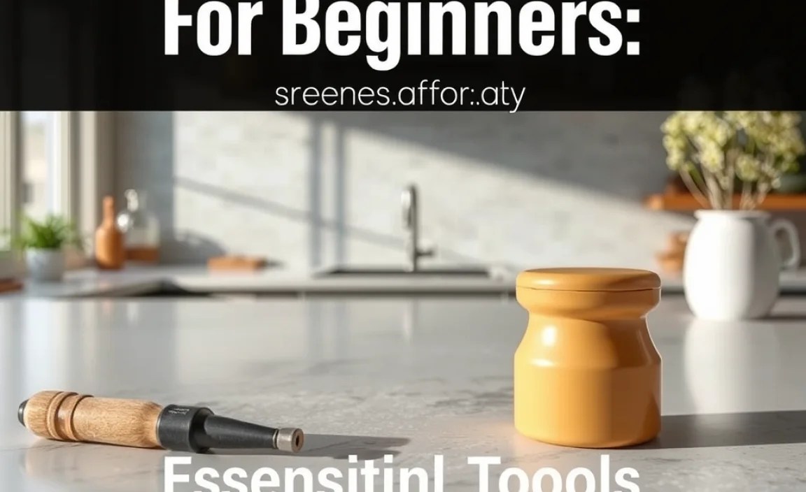 Essential Tools for Beginner Grouting