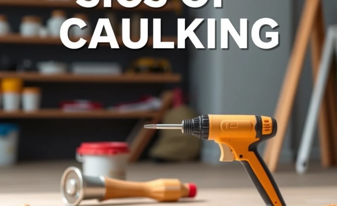Essential Tools for Caulking