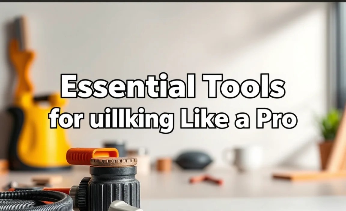 Essential Tools for Caulking Like a Pro