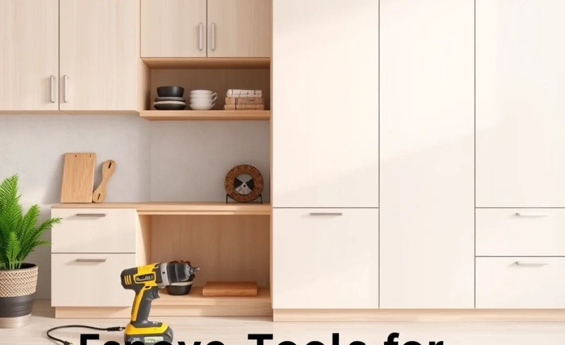 Essential Tools for Fast Cabinet Removal