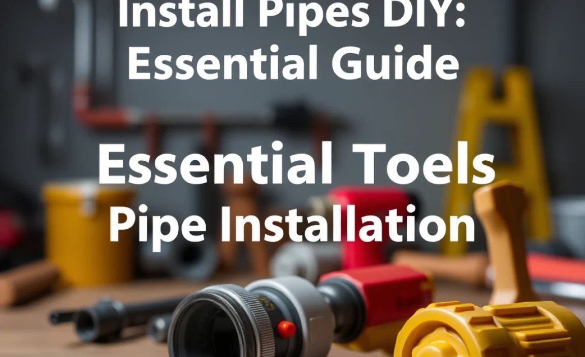 Essential Tools for Pipe Installation