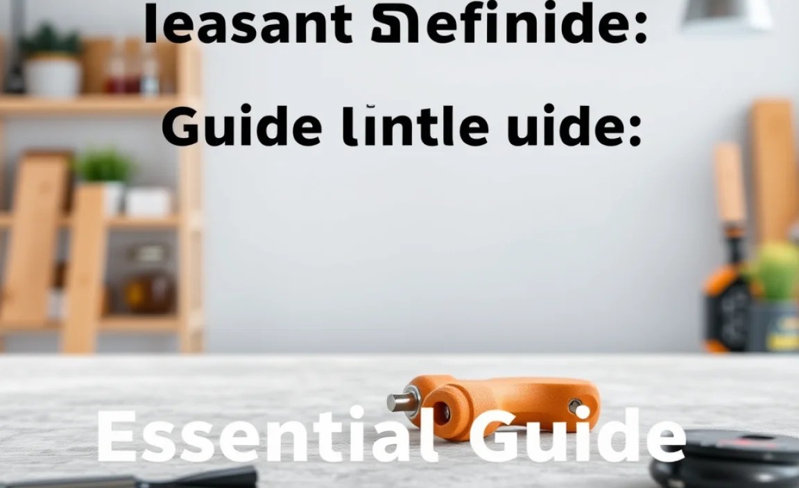 Essential Tools for Sealing Projects