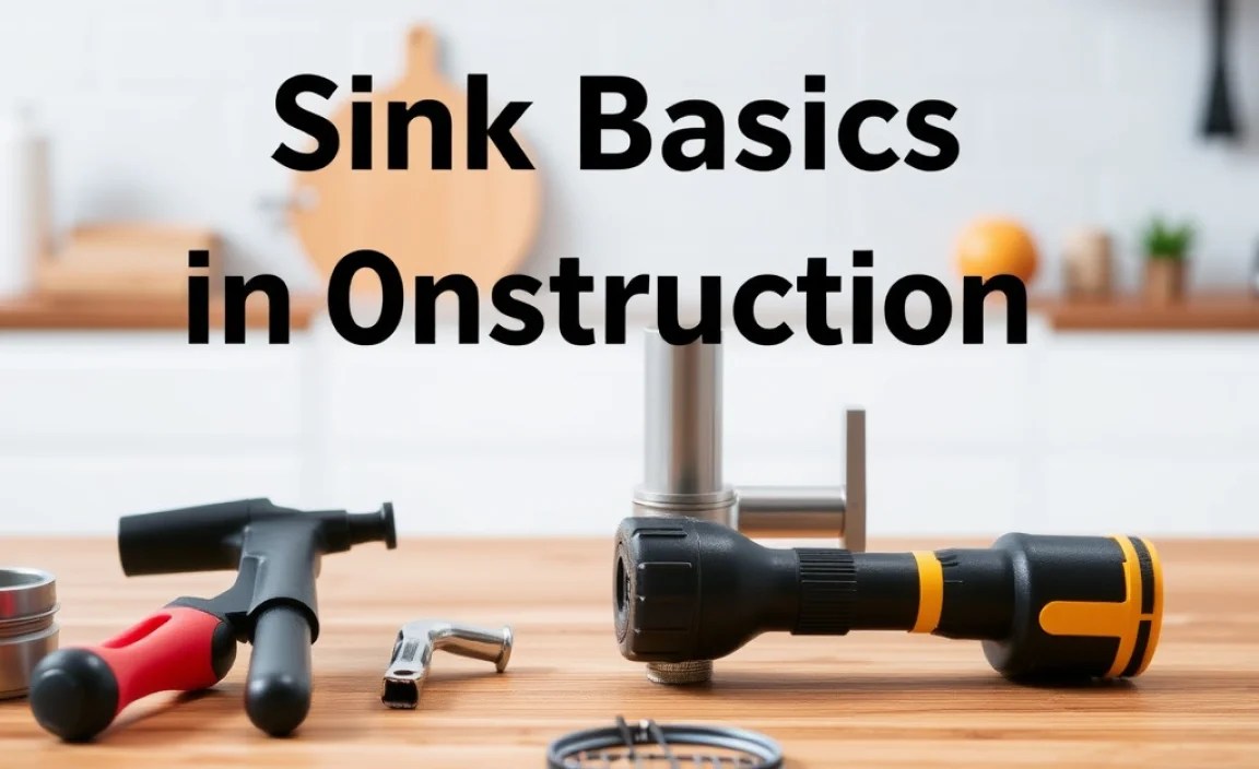 Essential Tools for Sink Installation