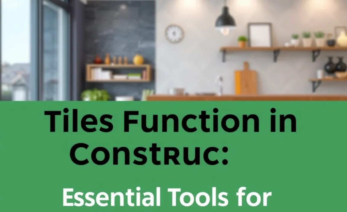 Essential Tools for Tile Functions