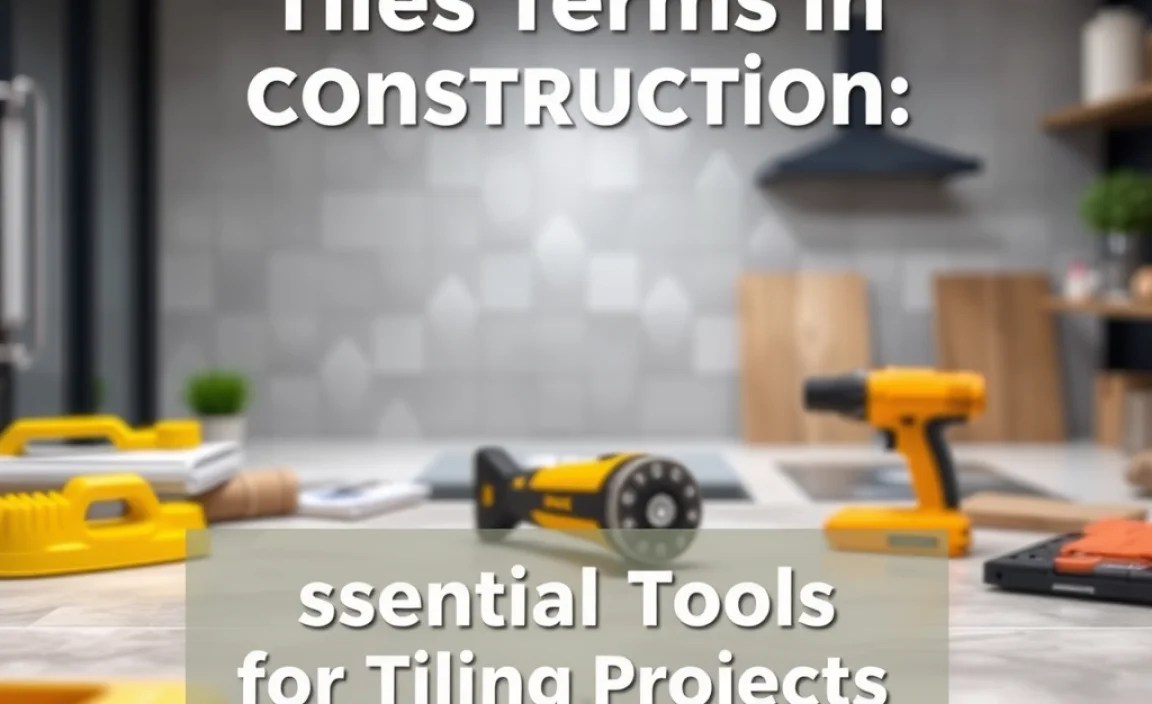 Essential Tools for Tiling Projects
