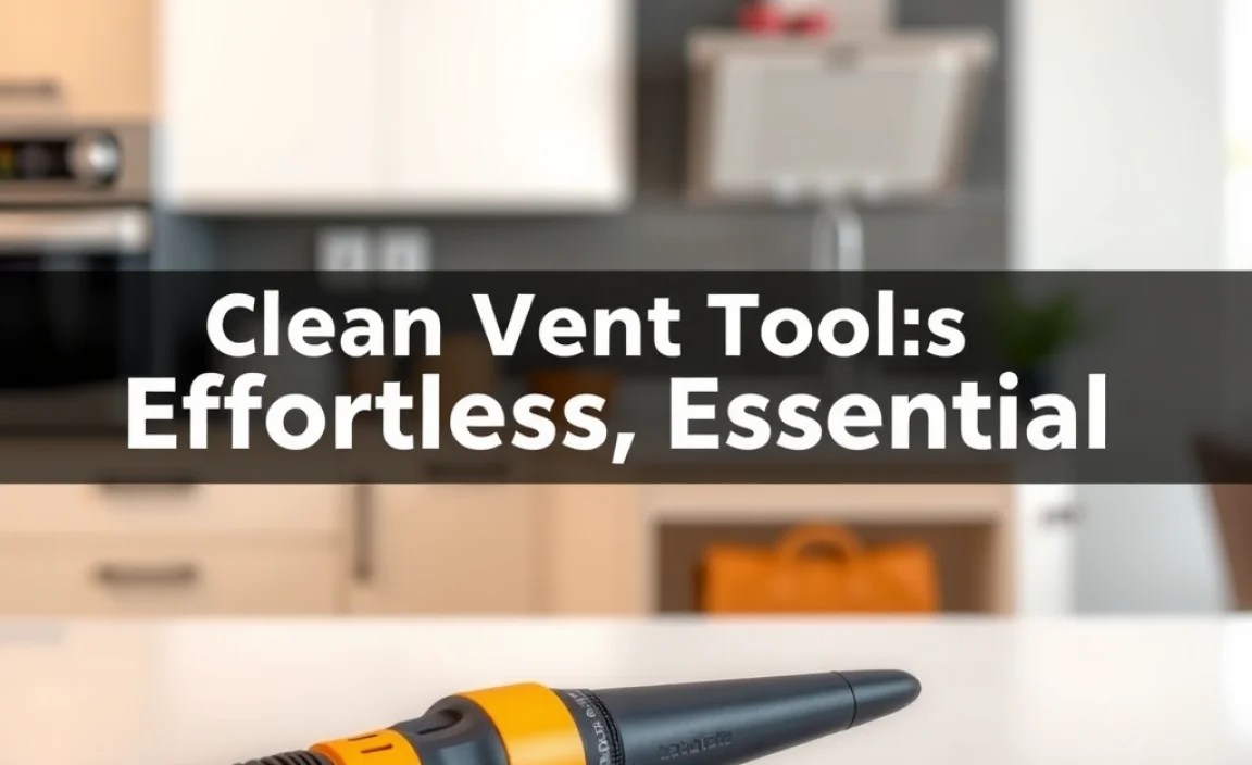 Essential Tools for Vent Cleaning