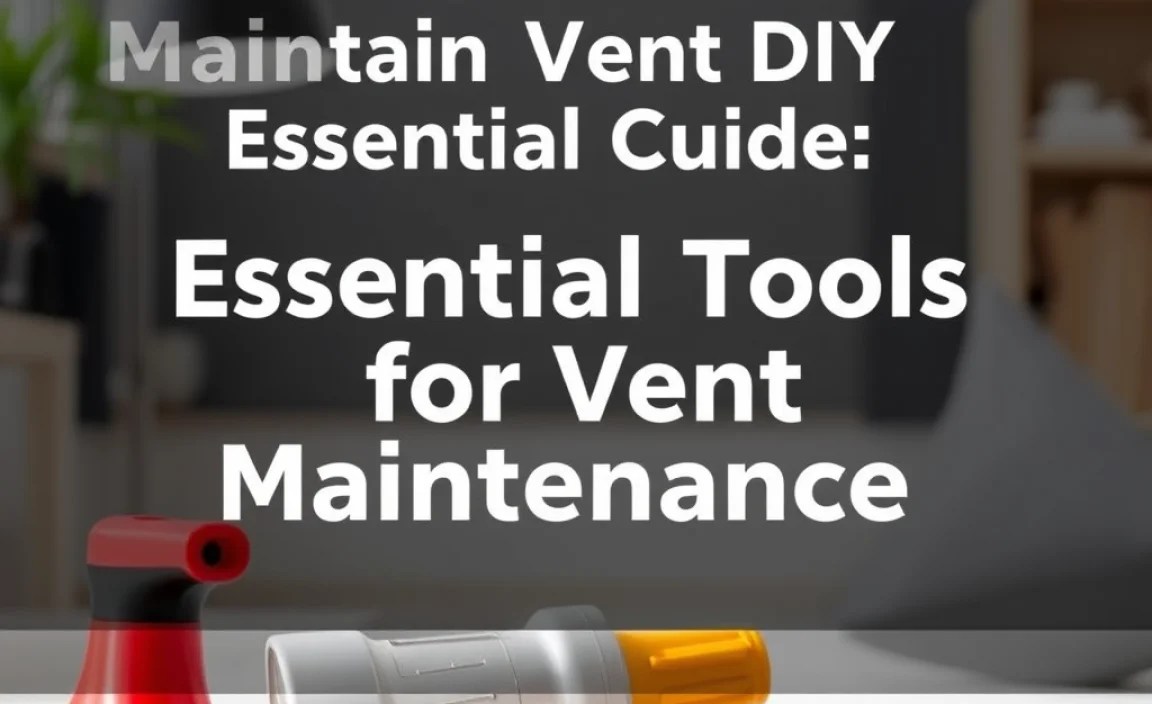 Essential Tools for Vent Maintenance