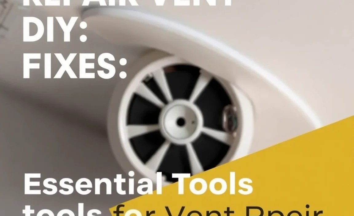Essential Tools for Vent Repair