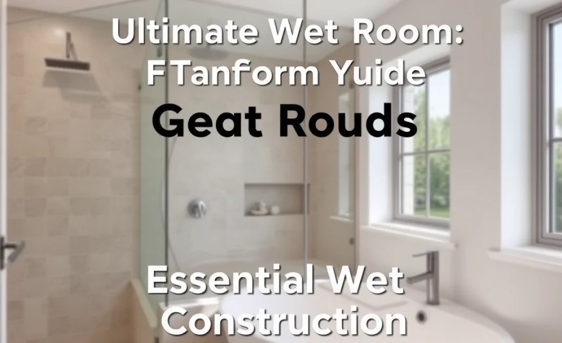 Essential Wet Room Features