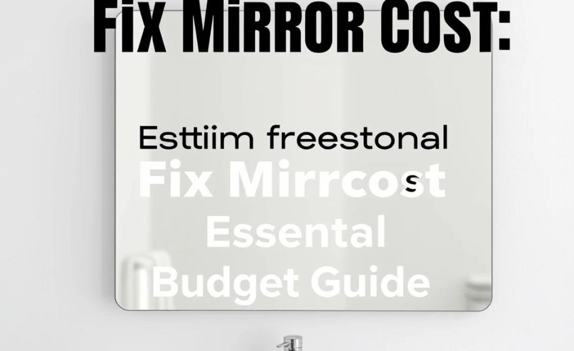 Estimating Professional “Fix Mirror Cost”