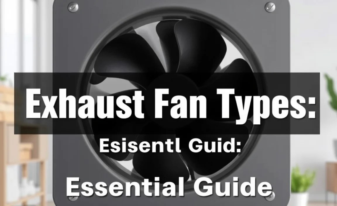 Exhaust Fan Types: Essential Guide
