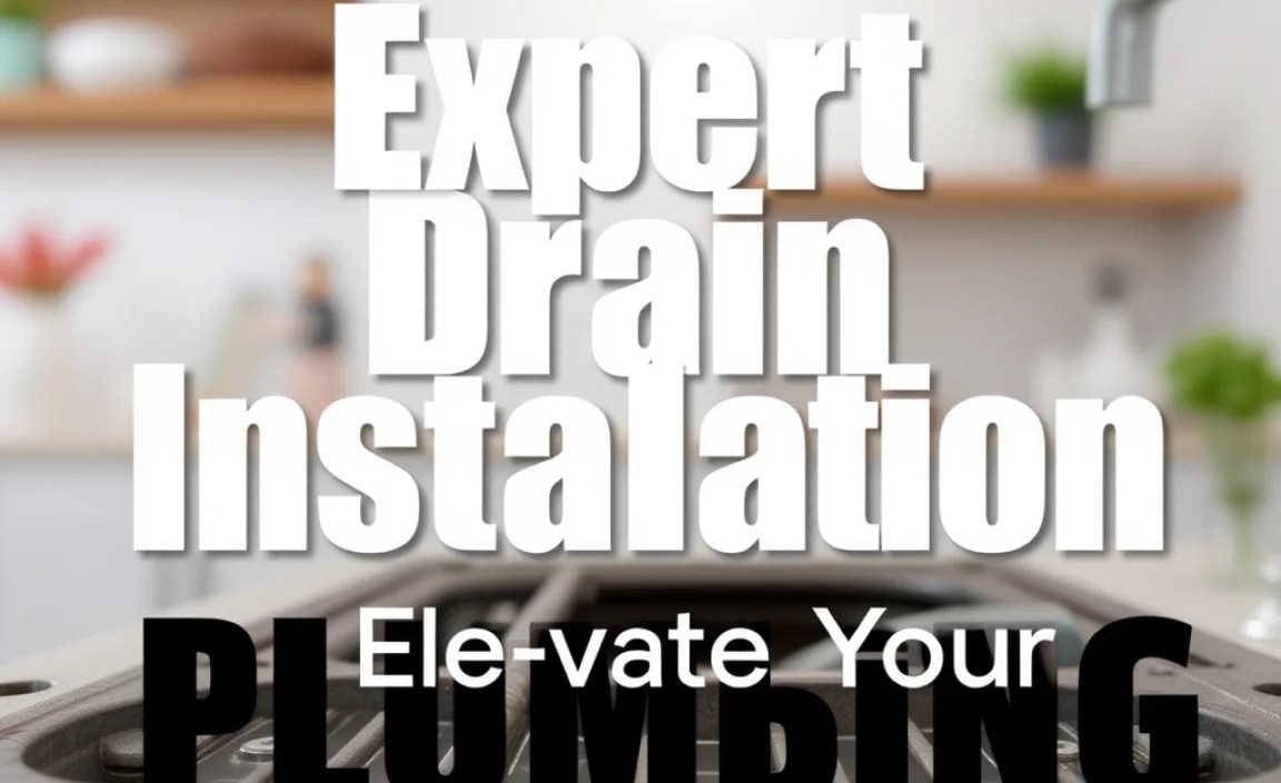 Expert Drain Installation: Elevate Your Plumbing Today