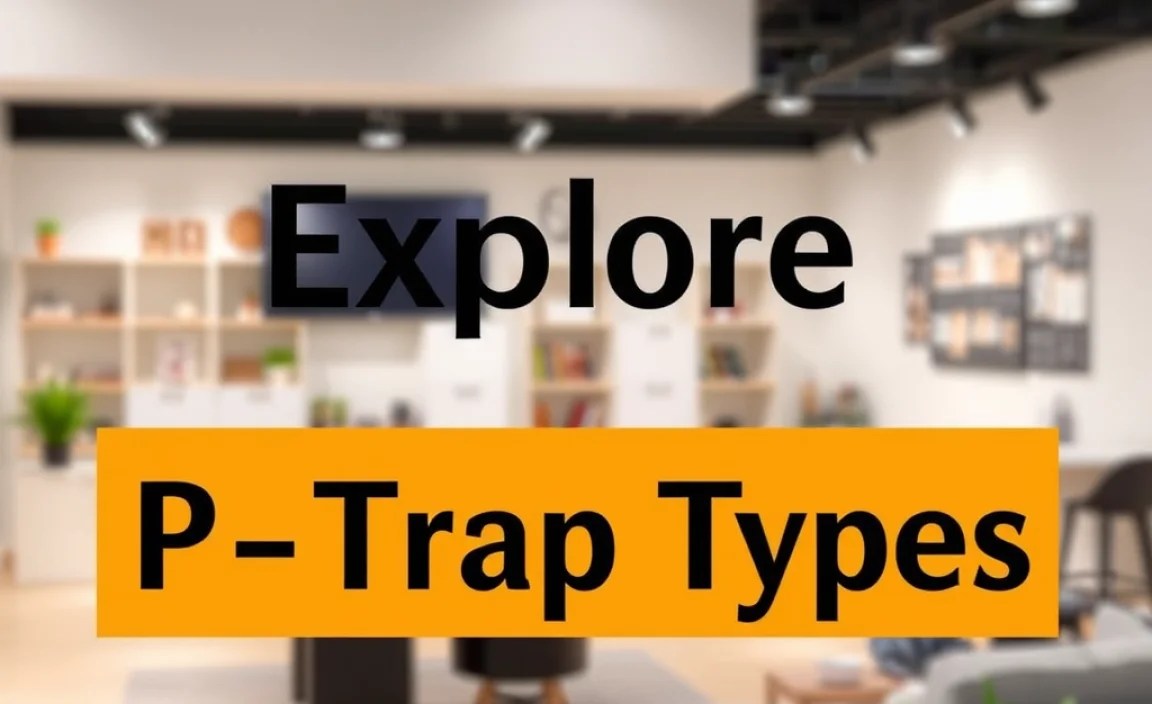 Explore Essential P-Trap Types for Beginners
