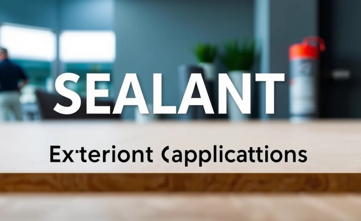 Exterior Sealant Applications